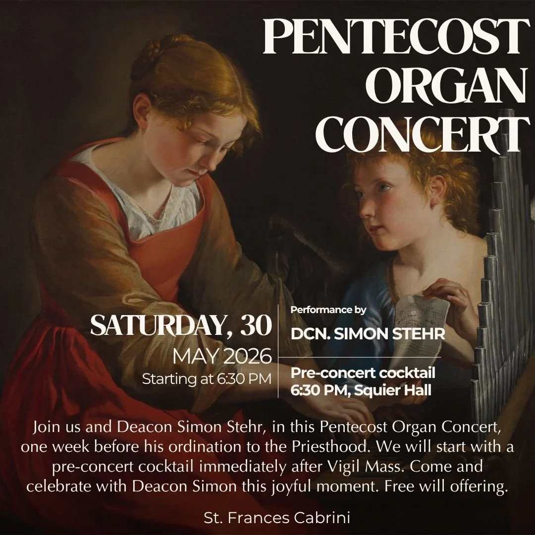 Pentecost Organ Concert