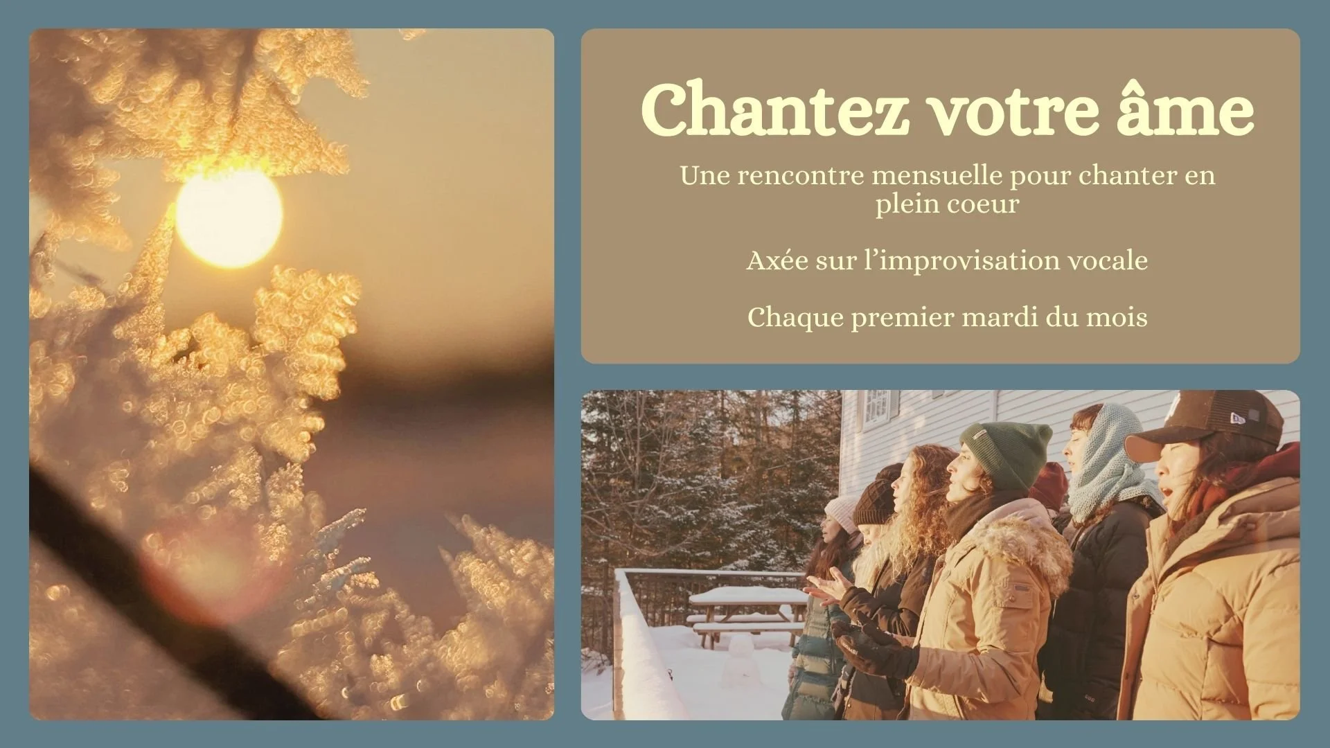 Chantez votre âme 