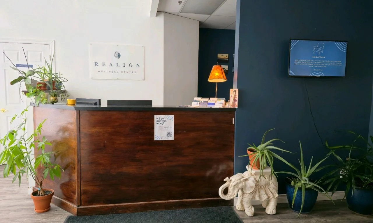 Welcoming reception area
