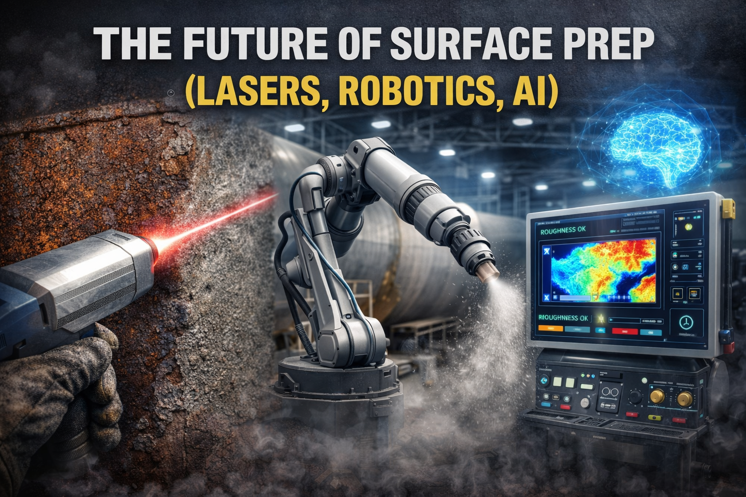 The Future of Surface Prep (Lasers, Robotics, and AI)