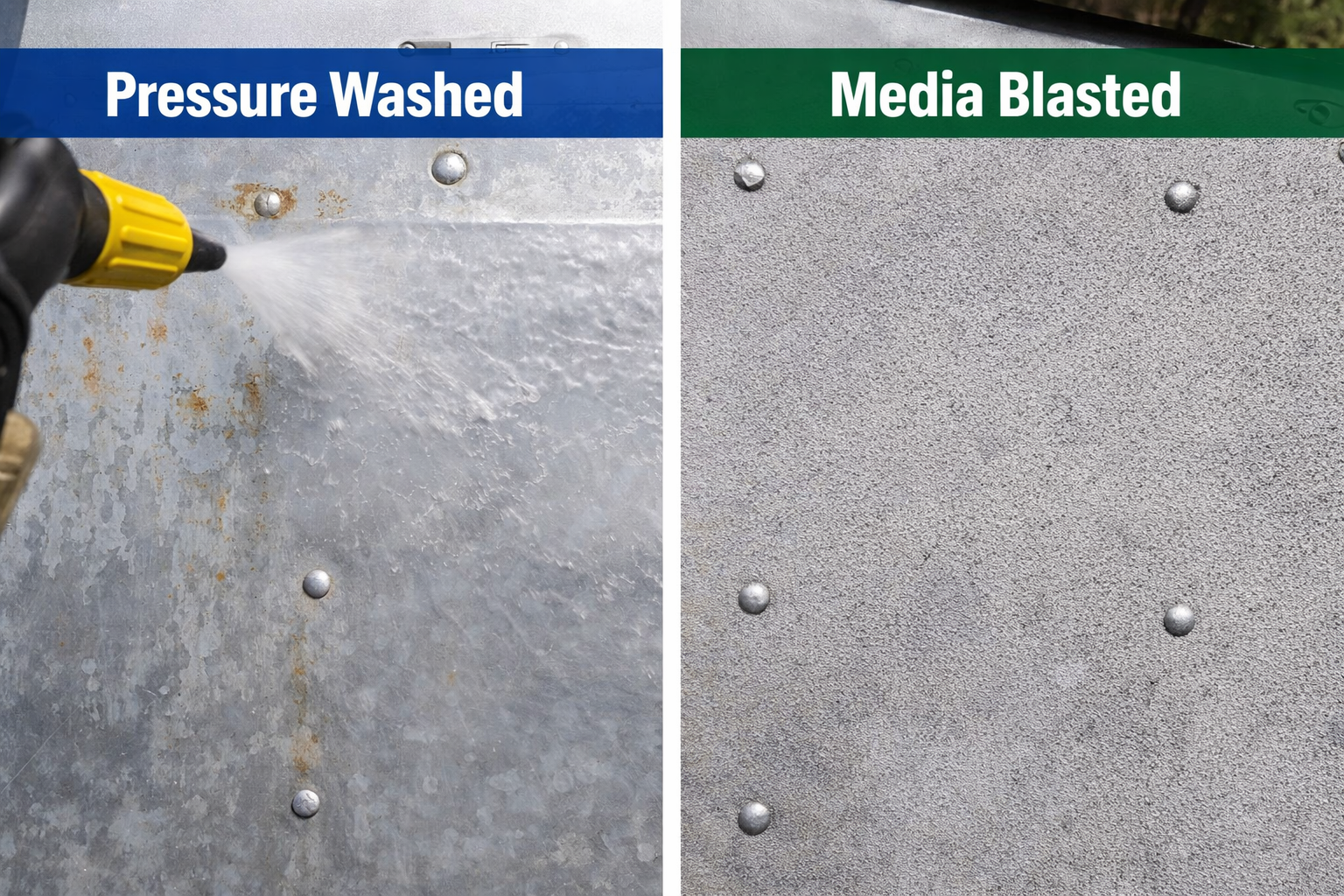 Why Pressure Washing Is Not Surface Preparation