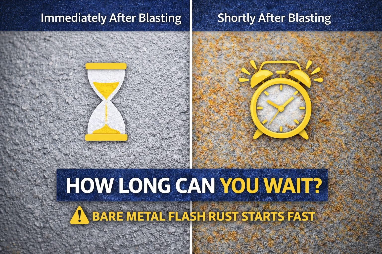 How Long Can Bare Metal Sit Before Painting?