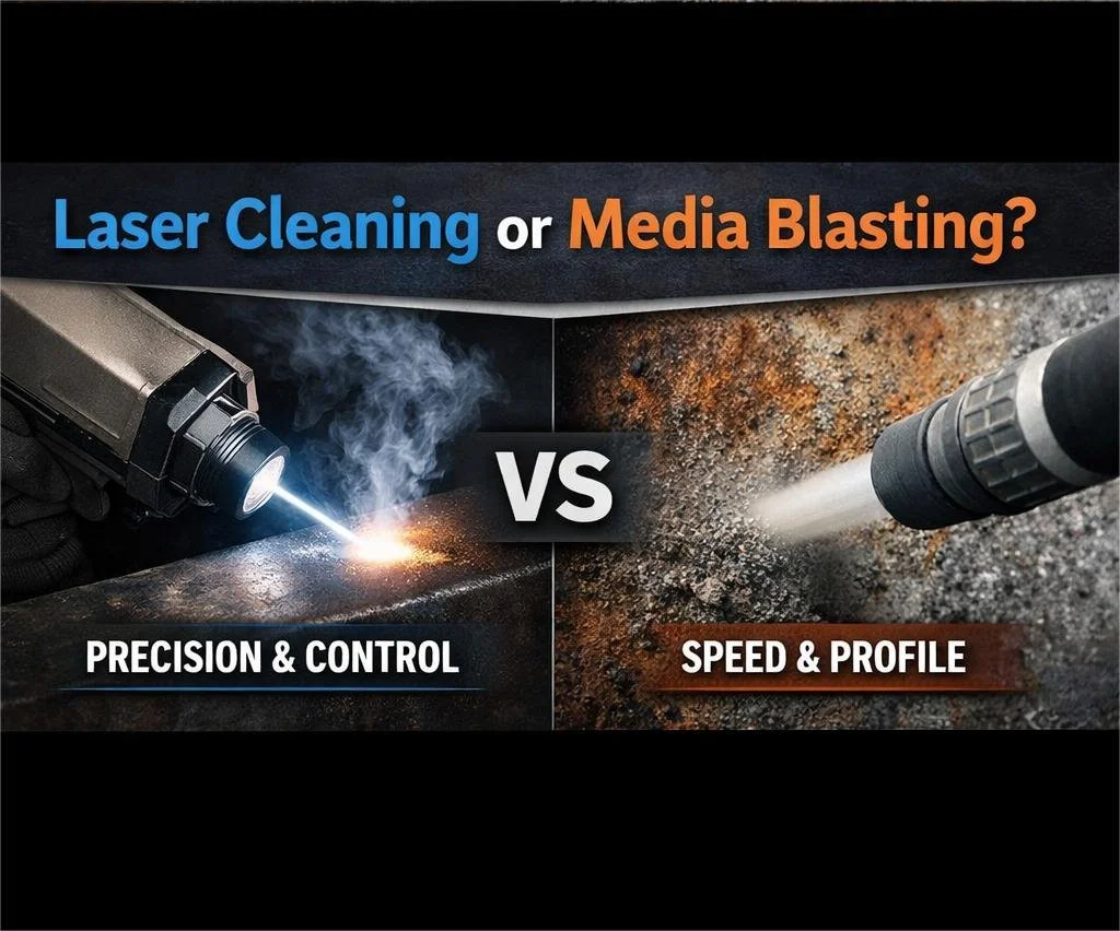 Laser Cleaning vs Media Blasting: When Each Wins