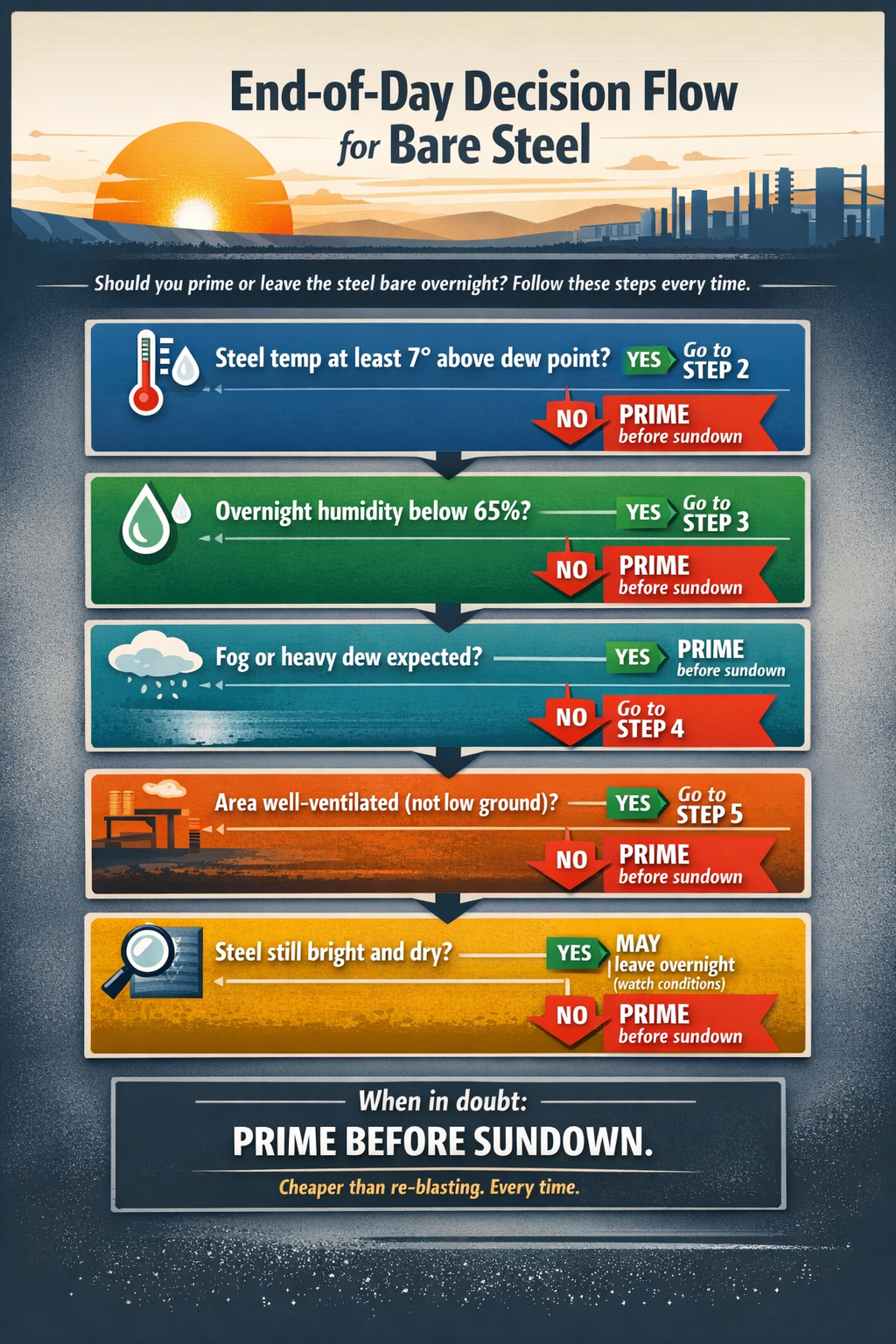 How Weather Impacts Blasting and Coatings
