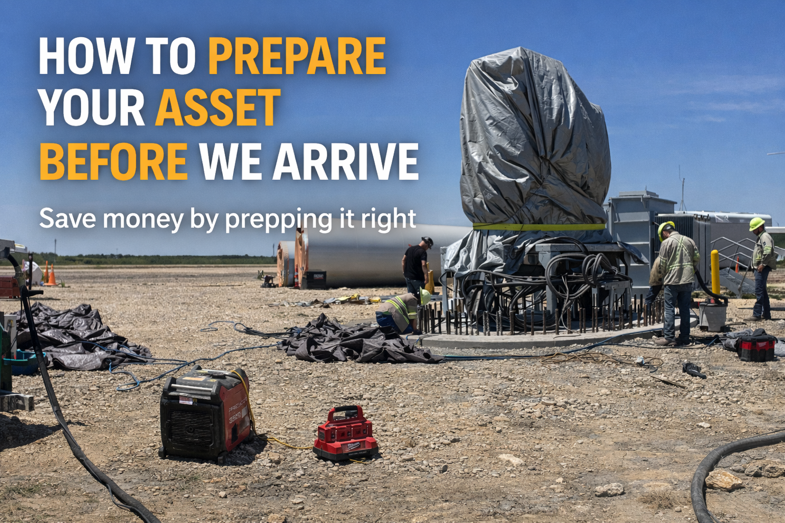 How to Prepare Your Asset Before We Arrive