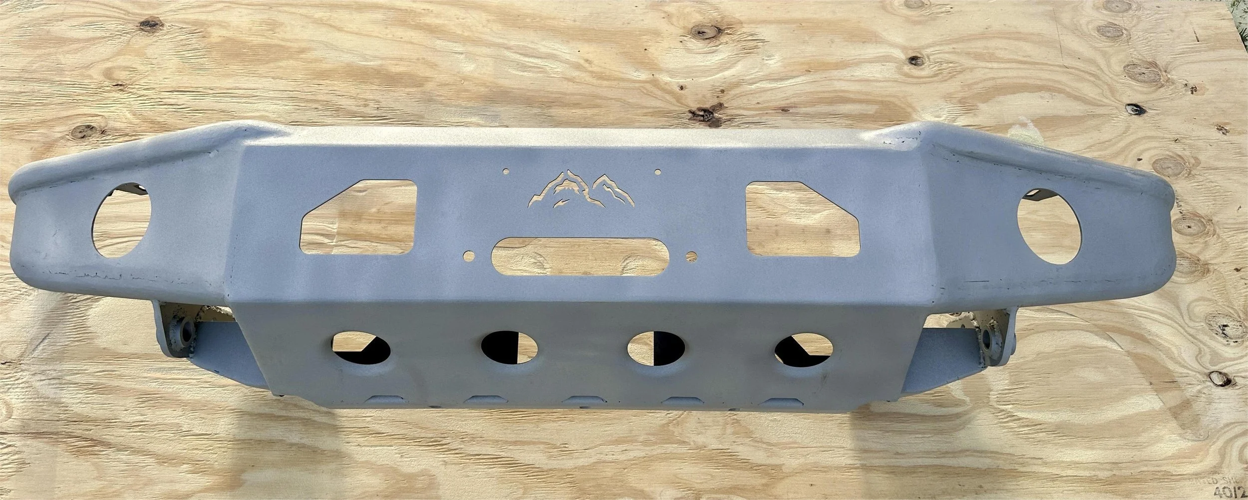 classic car bumper blasted.JPG