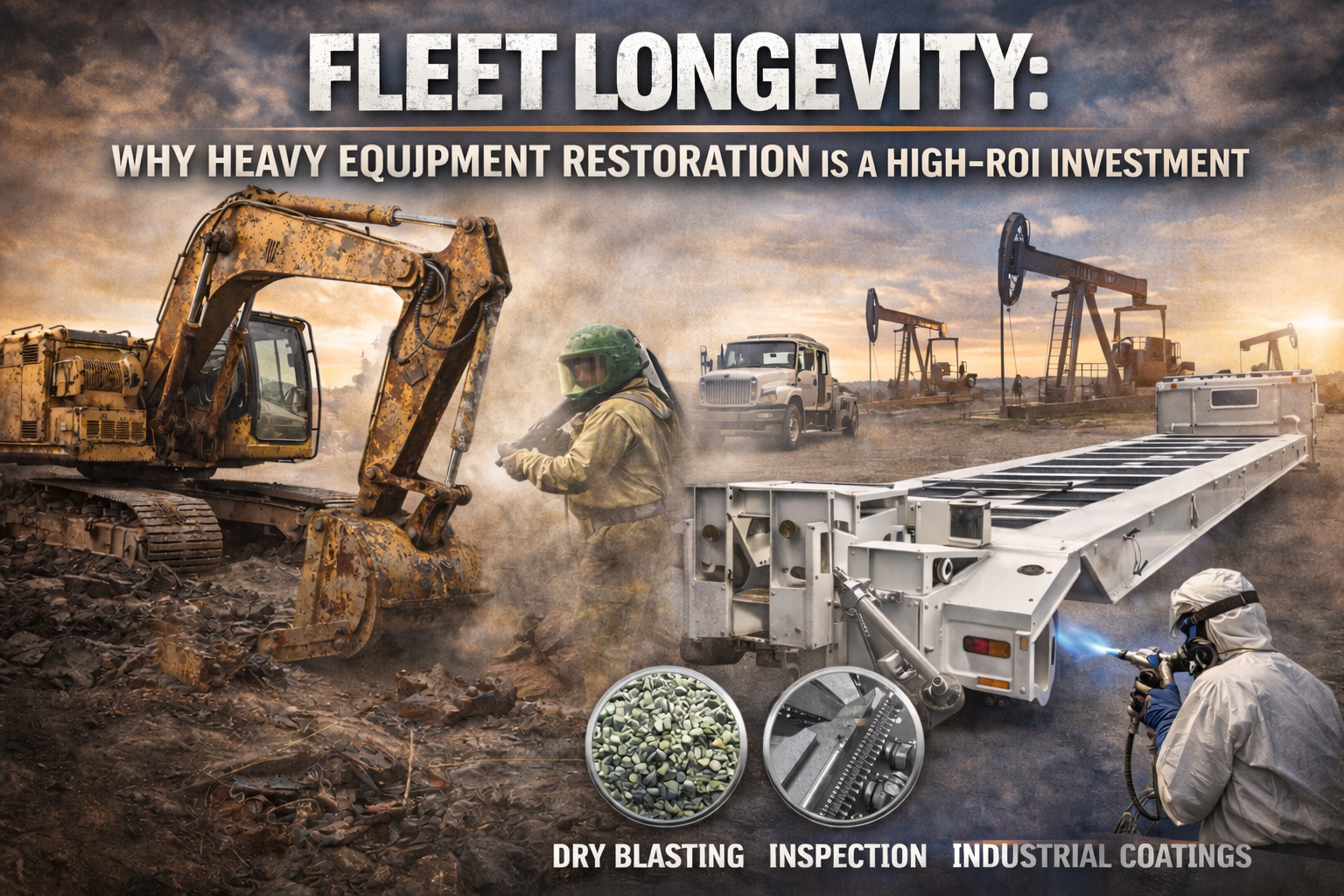Fleet Longevity: Why Heavy Equipment Restoration is a High-ROI Investment