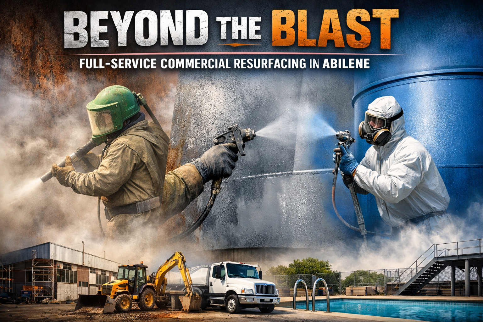 Beyond the Blast: Full-Service Commercial Resurfacing in Abilene