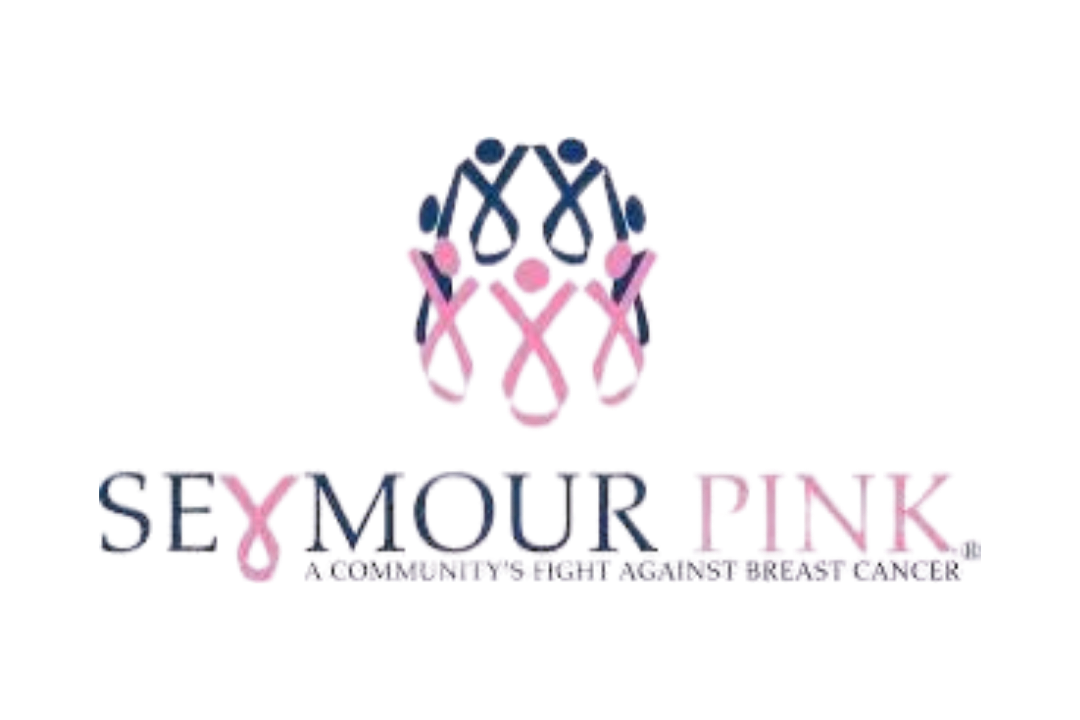 Logo for SEX MOUR PINK, featuring a stylized female face with pink and black lines and the text "SEX MOUR PINK" underneath.