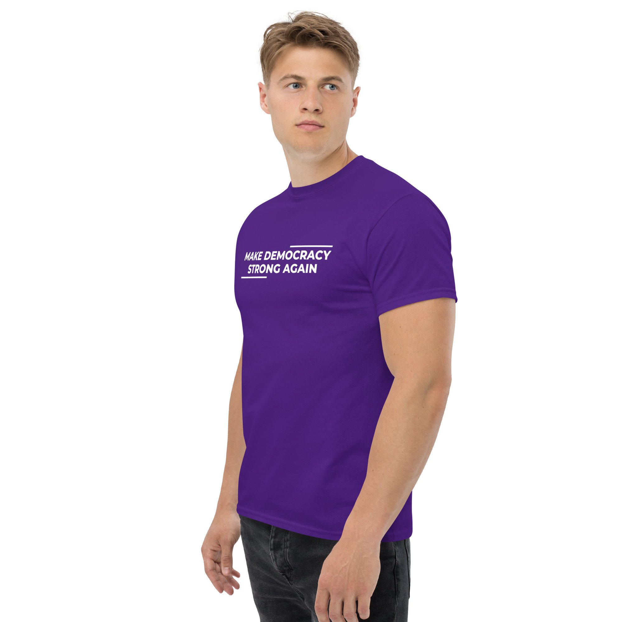 unisex-classic-tee-purple-left-front-6859c486b64aa.jpg