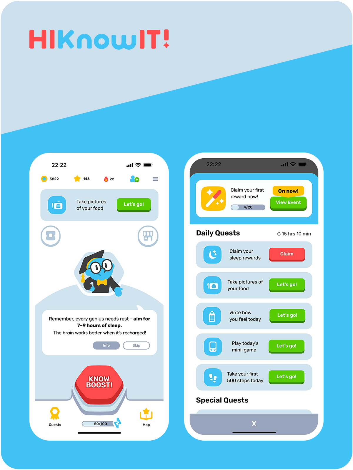 HiKnowIT! - Gamified Health Companion