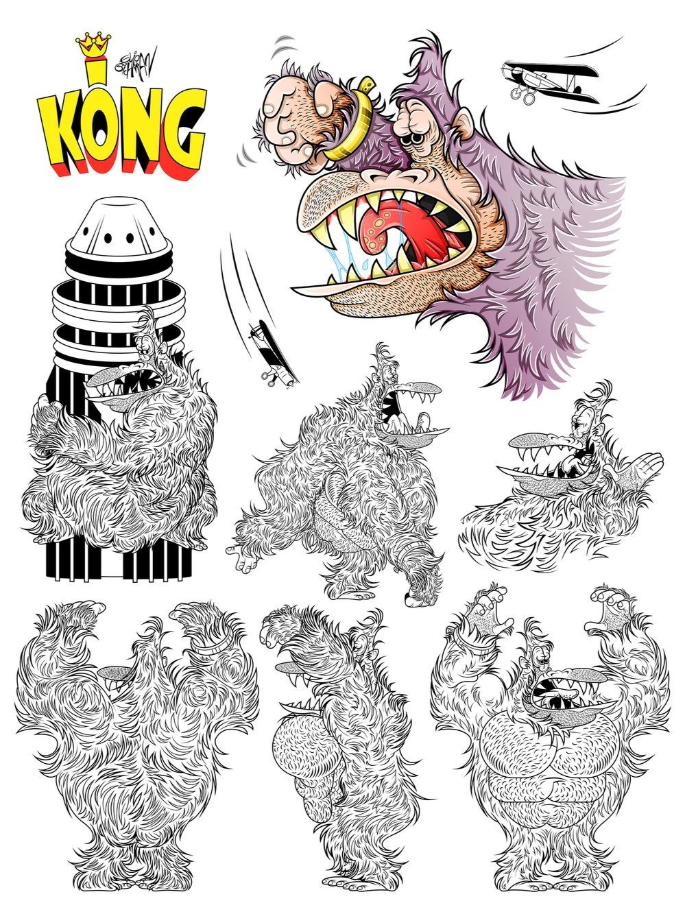 King Kong Cartoon