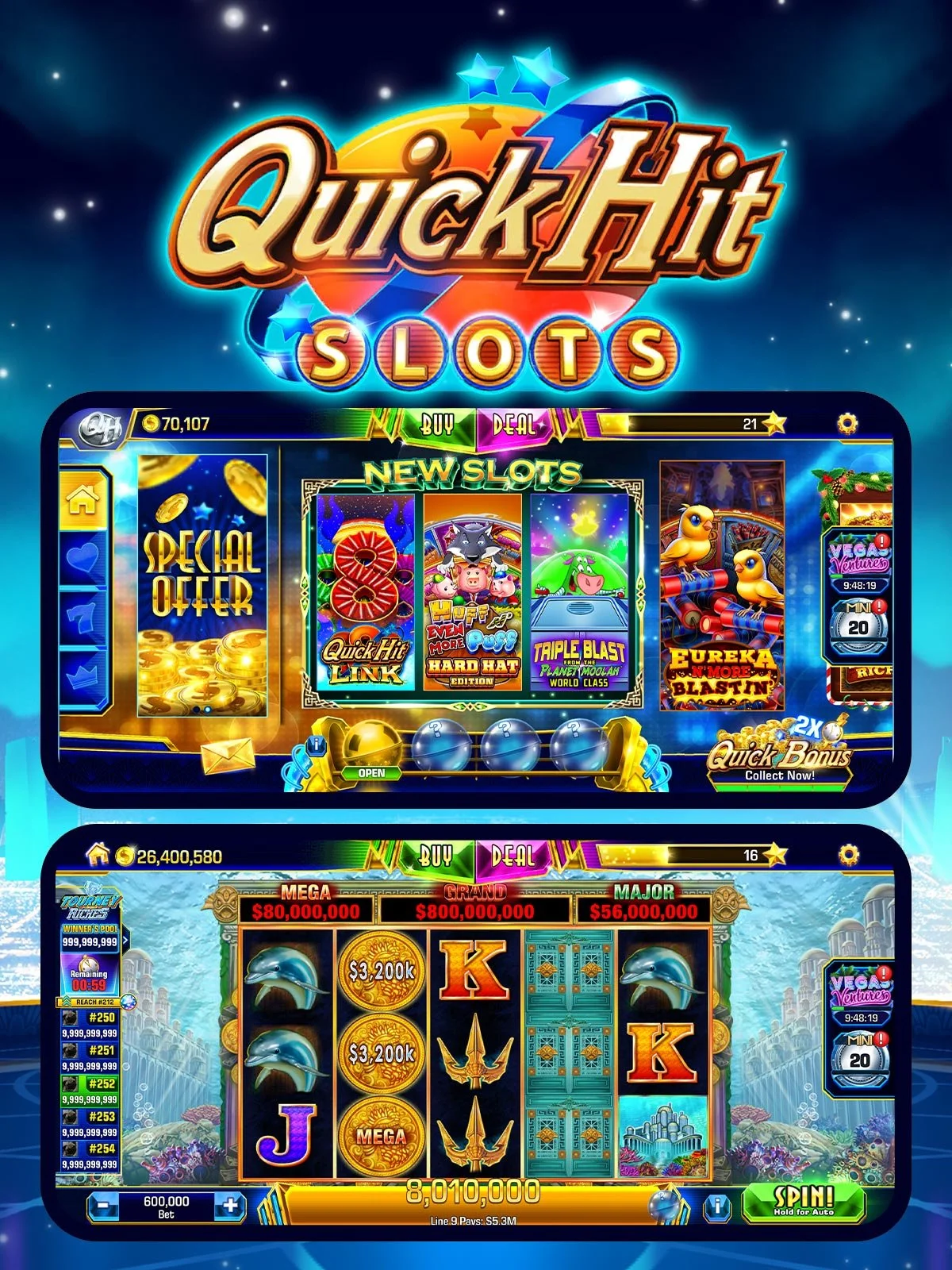 QH Slots - Full Product Redesign