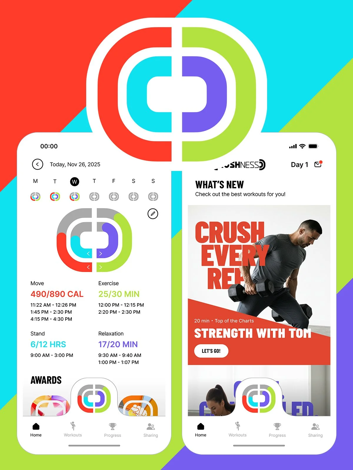 CRUSHNESS - Fitness Meets AI-Powered Design