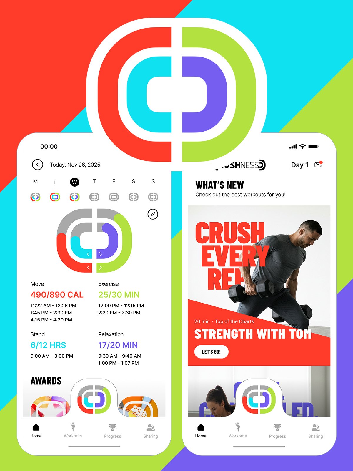 CRUSHNESS - Fitness Meets AI-Powered Design