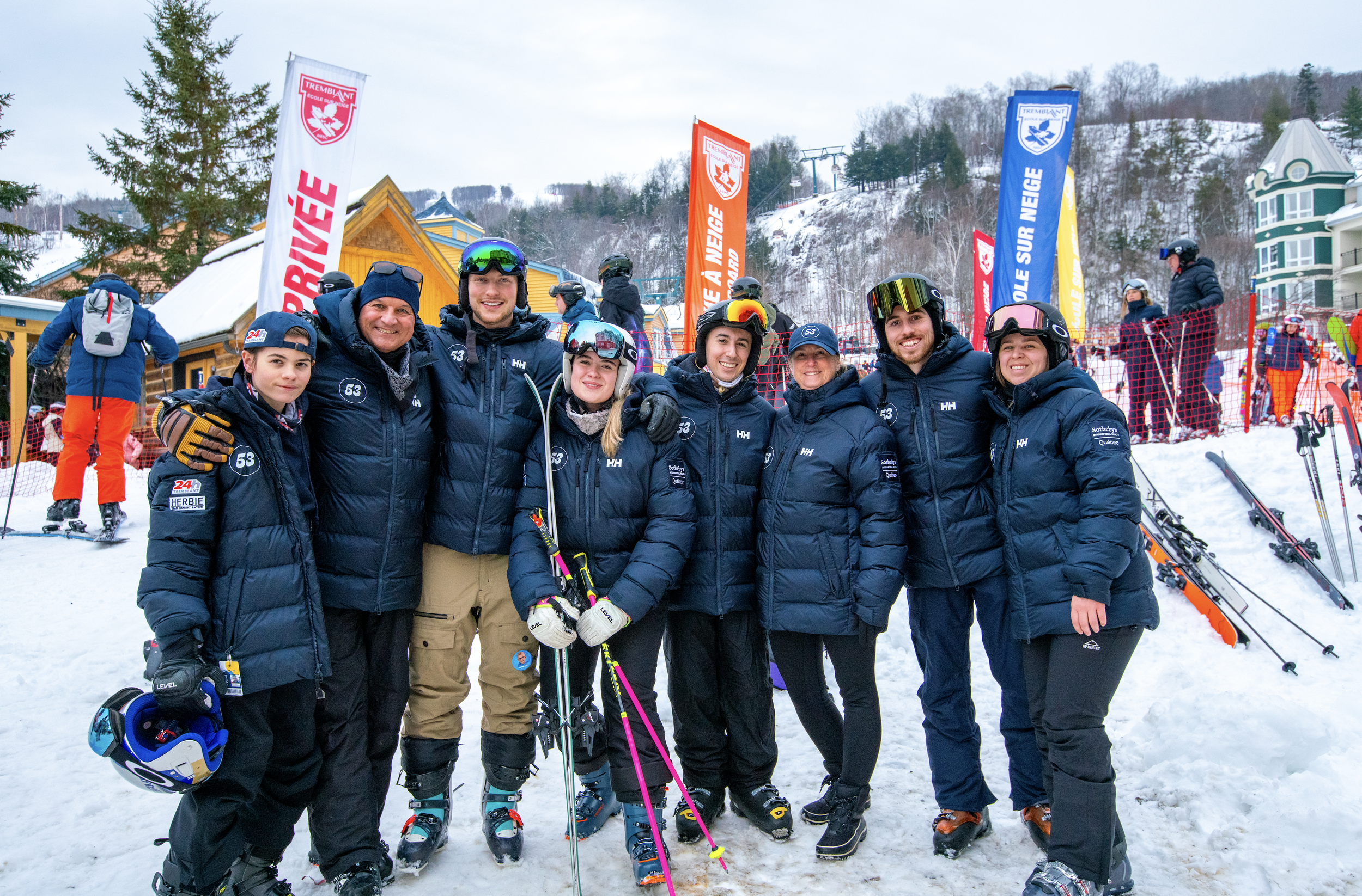 Sales and marketing partners Sotheby’s Québec and Team Herbie leading Mont-Tremblant luxury real estate sales.