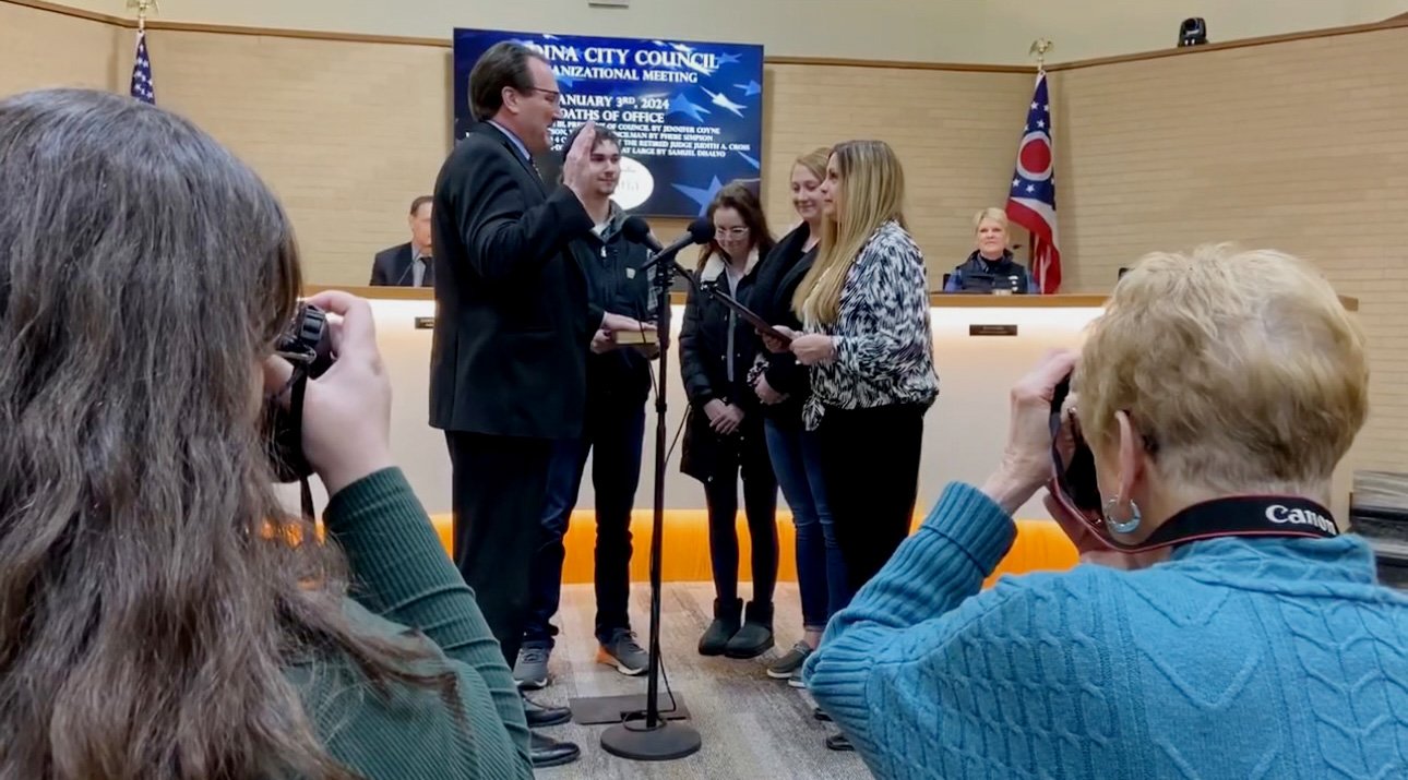 Swearing-in for 2024
