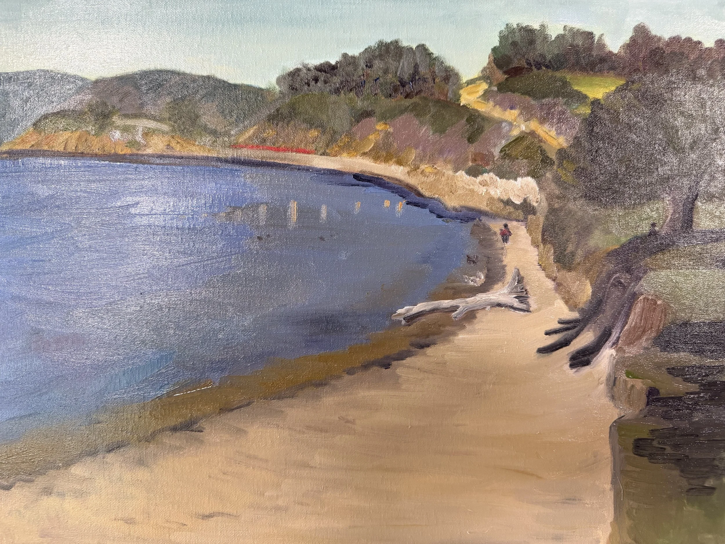 Winter morning at Point Molate 2026 Plein Air