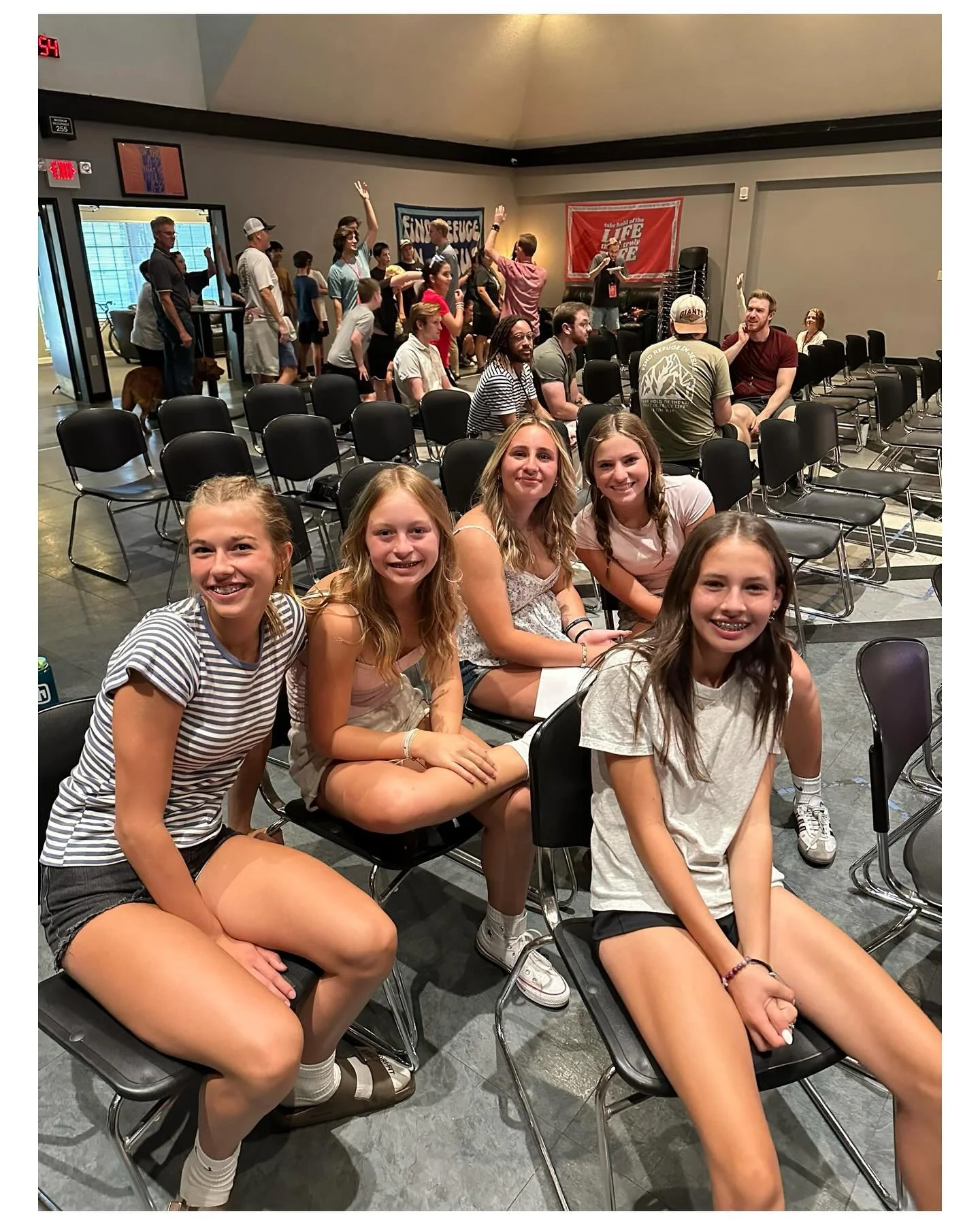 LAST NIGHT WAS SO GOOD!

Panda Express, games, a sweet time in worship + a great message. We love you Refuge!