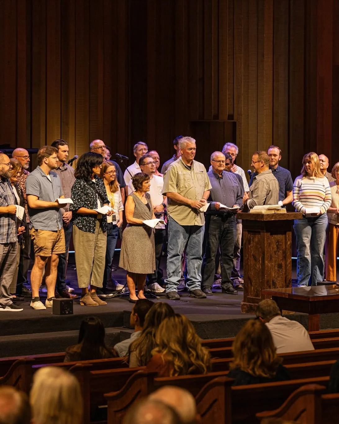 This Sunday we had the joy of installing new deacons and elders as they begin serving our church family! These members of our congregation lead with humility, and we are grateful for their commitment to caring for our community over the next few year