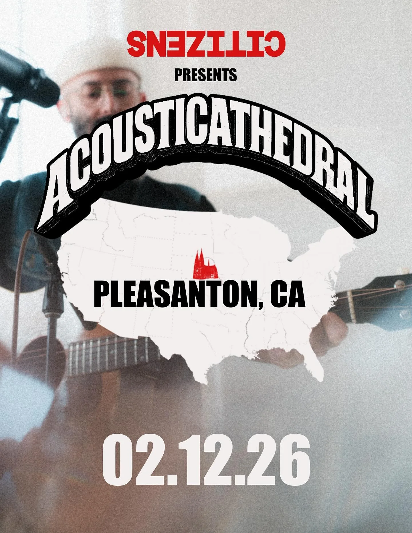 IN ONE MONTH: Citizens brings its Acousticathedral tour to VCC! 🙌🎶

Get ready to experience acoustic magic as the Christian indie rock band plays songs from across its catalog and takes requests. This is a unique opportunity to hear Citizens in a m