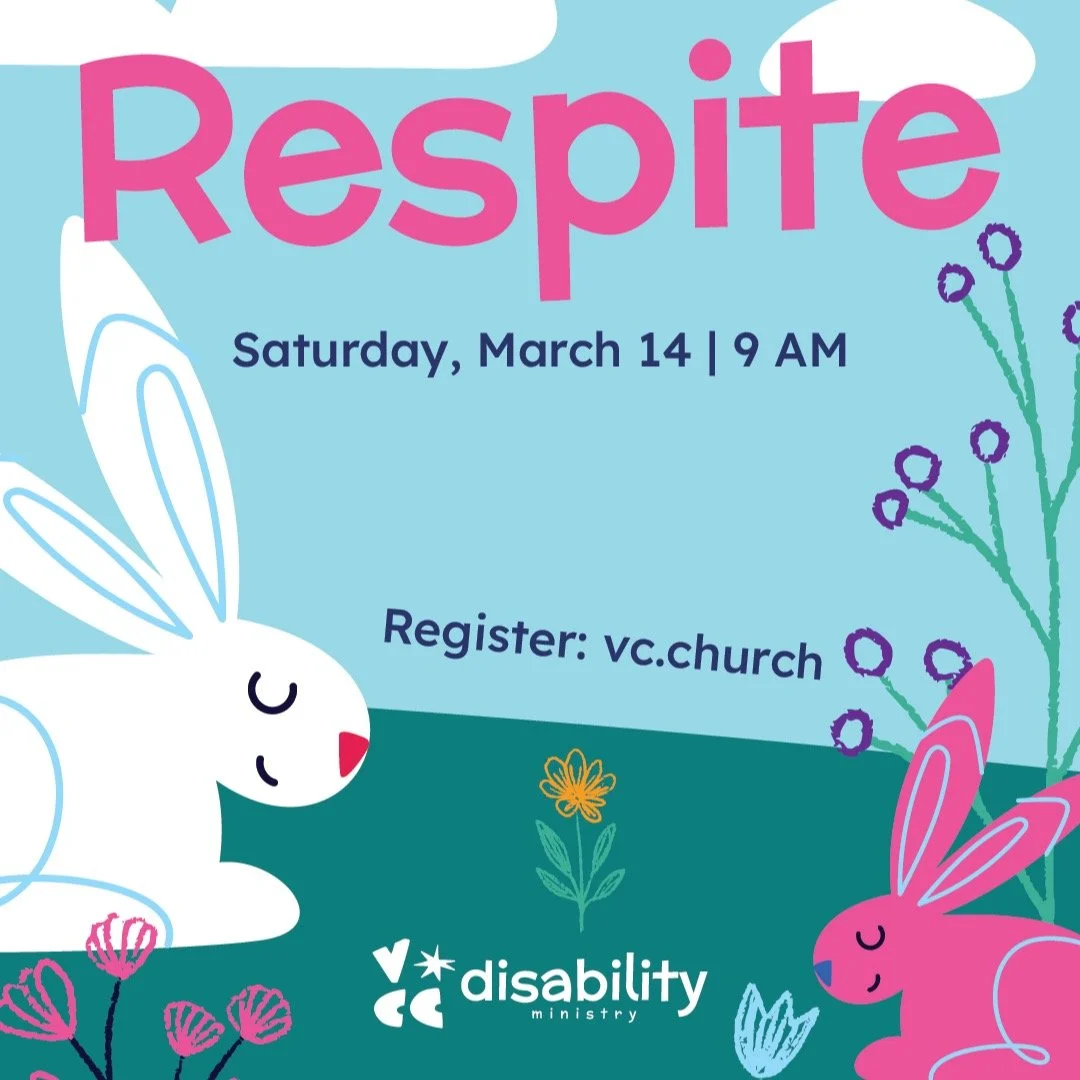 💛 You&rsquo;re invited to our March Respite Event at Valley Community Church!
We are creating a space for individuals and families impacted by disability in the Tri-Valley community to rest, connect, and have FUN. All ages are welcome!
✨ Games
✨ Act