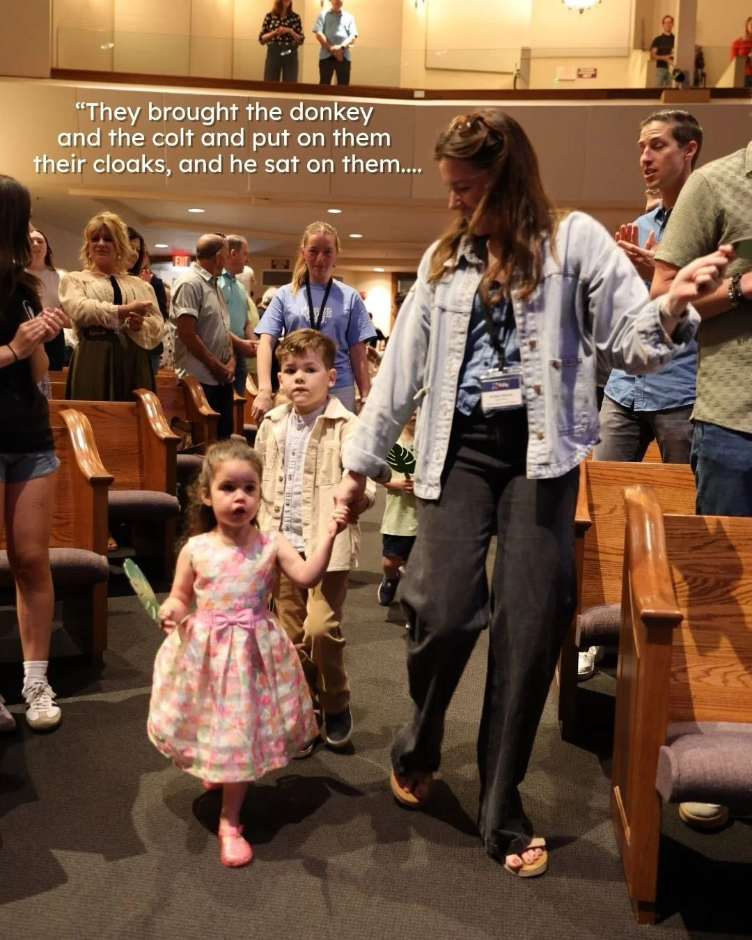What a special Palm Sunday!🌿 Our Palm Parades during services were such sweet moments as we got to watch our kiddos lead the way as we remembered Jesus&rsquo; triumphal entry into Jerusalem. We are so grateful for moments like these! #vcckids