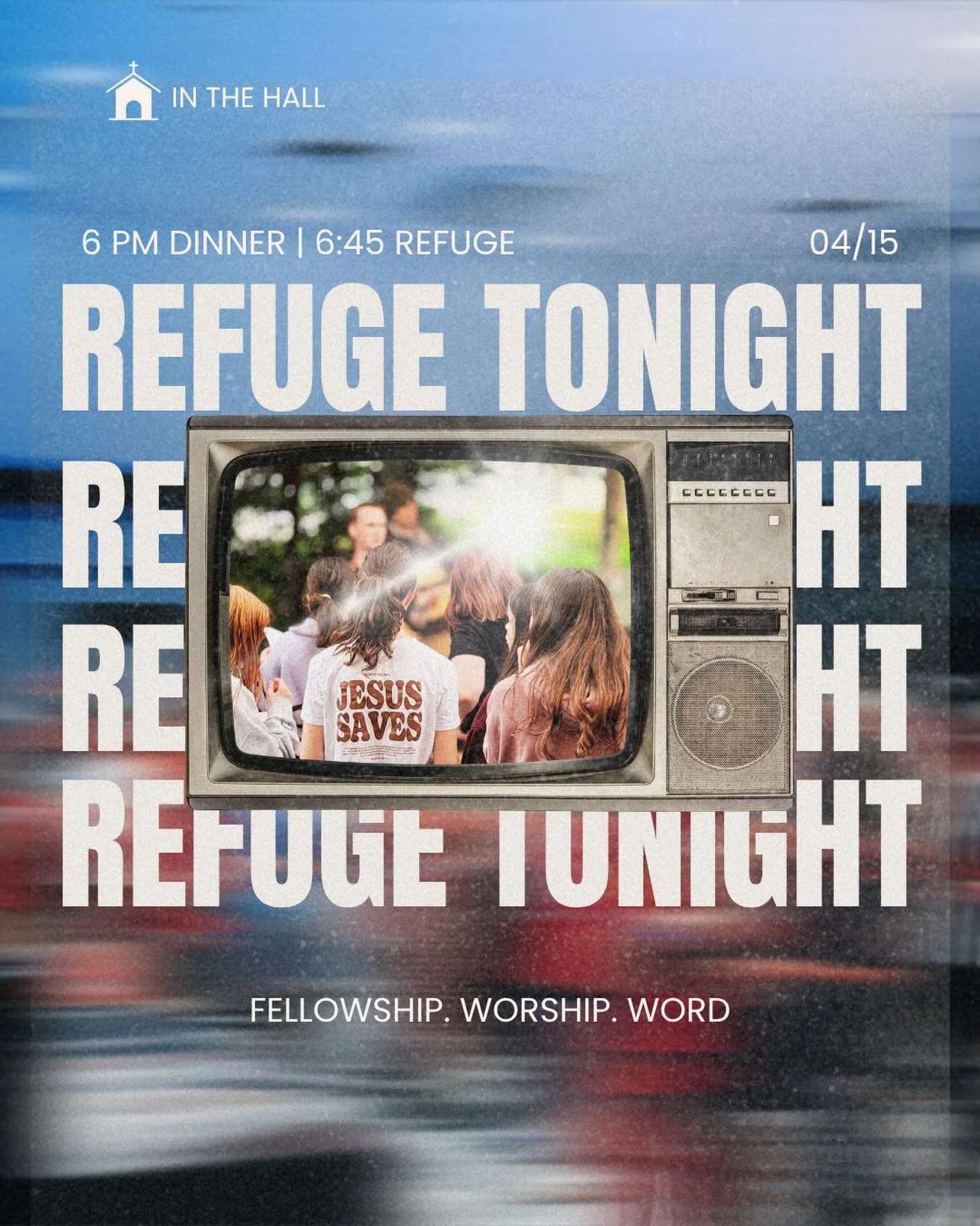 Refuge is back!
Grab a friend and come fellowship, worship and listen to a word from Kyle about AI.
We will talk about how we as a generation of Christ followers can interact with artificial intelligence , with a Jesus focused lens. 

See you in the 