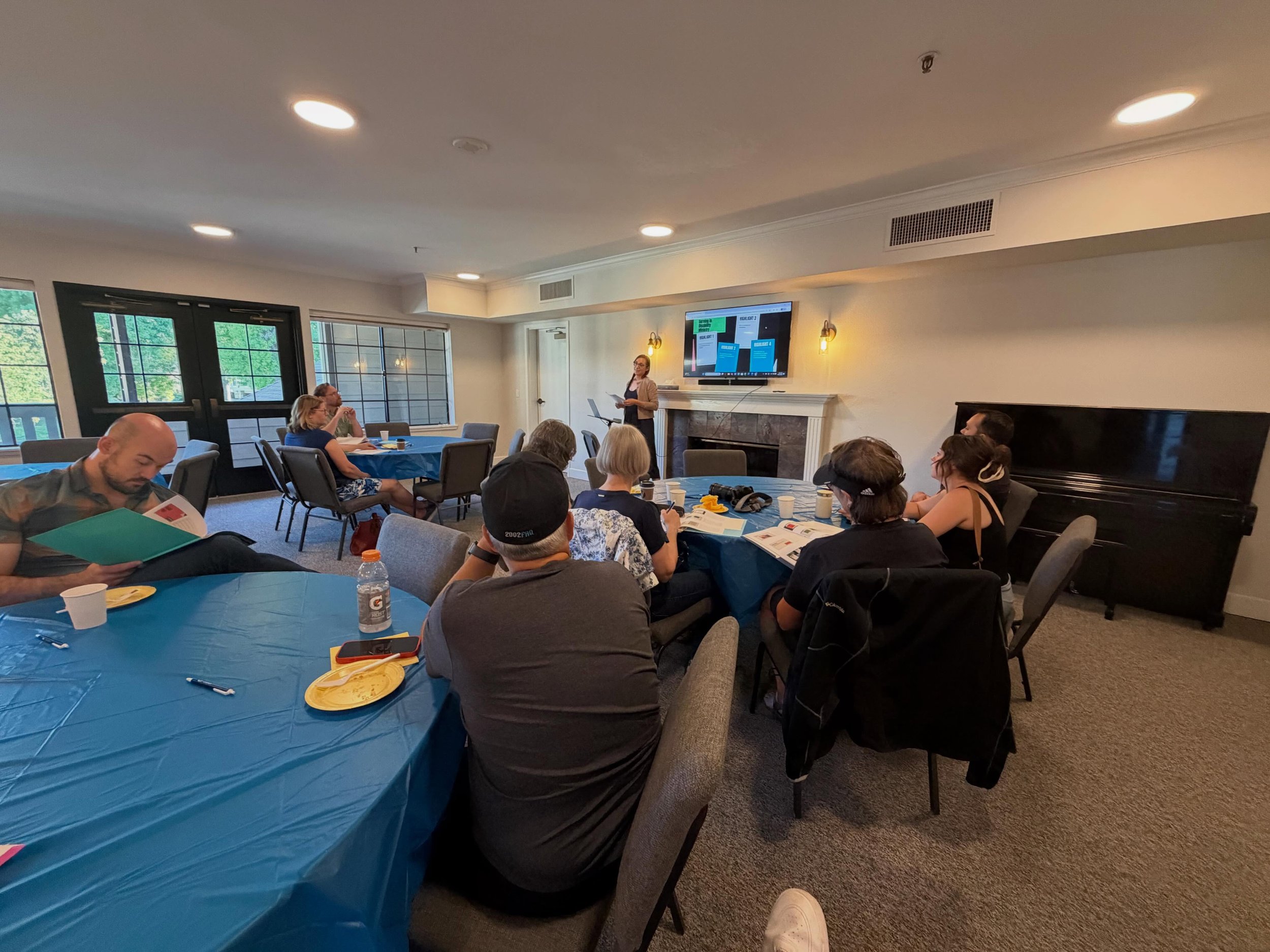 A week ago we had a wonderful training led by one of our amazing volunteers, Natalie! We were so grateful to learn from her wealth of experience, knowledge, and hear her heart for our church and community! What a gift it was to learn lots, introduce 
