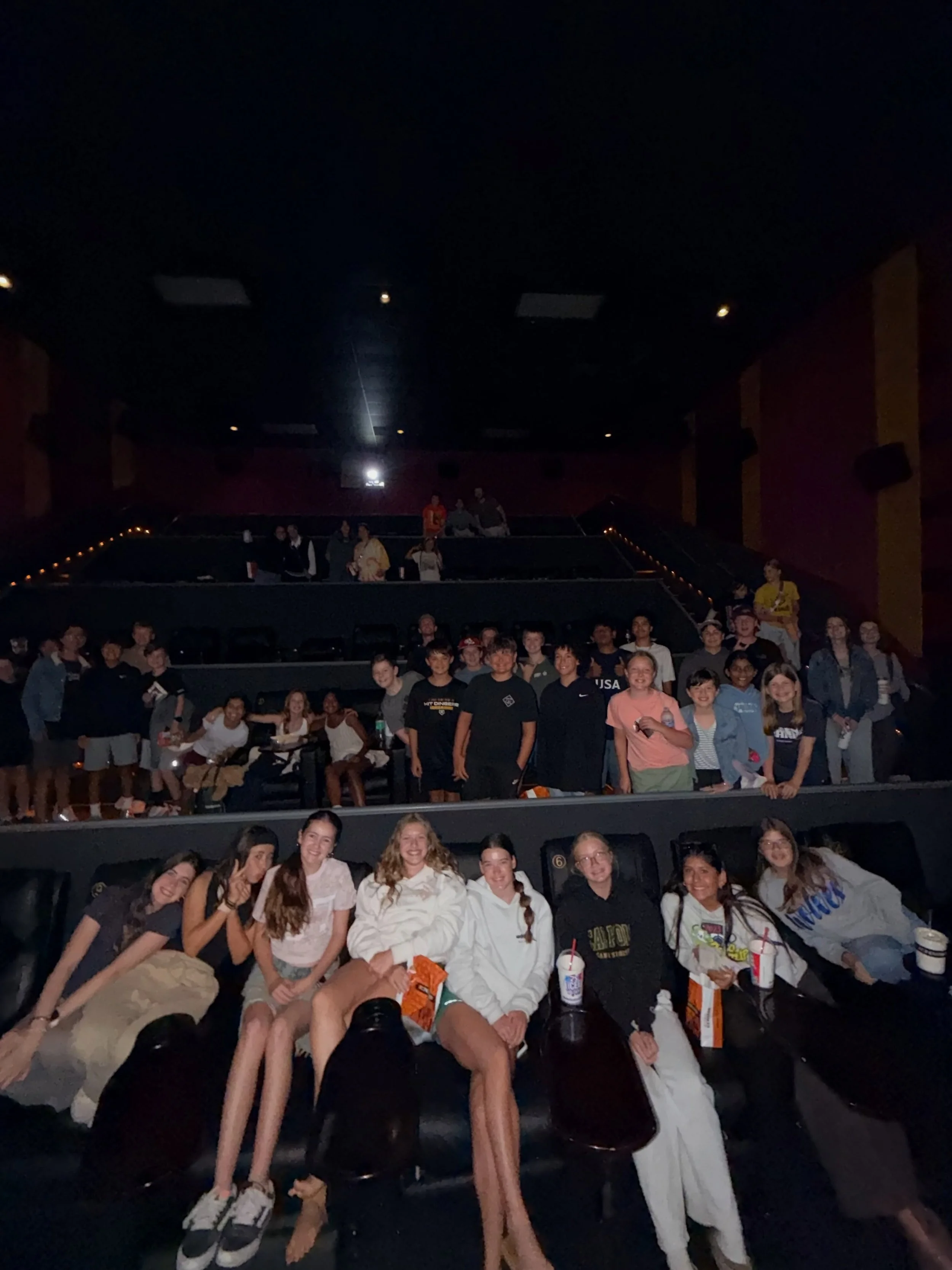 REFUGE on the road this summer had us at the movies and it was EPIC! 

Thanks for coming out students 🎥🍿