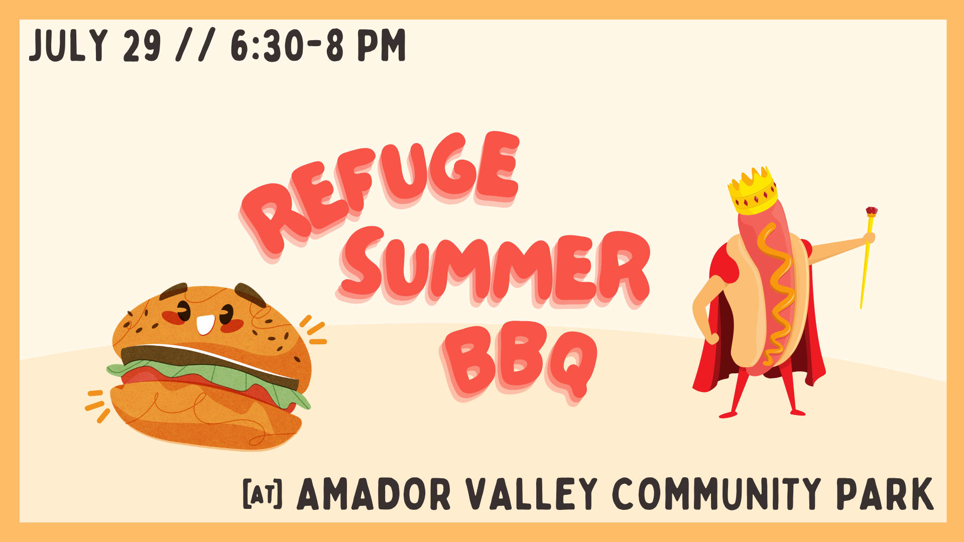 Refuge Summer BBQ