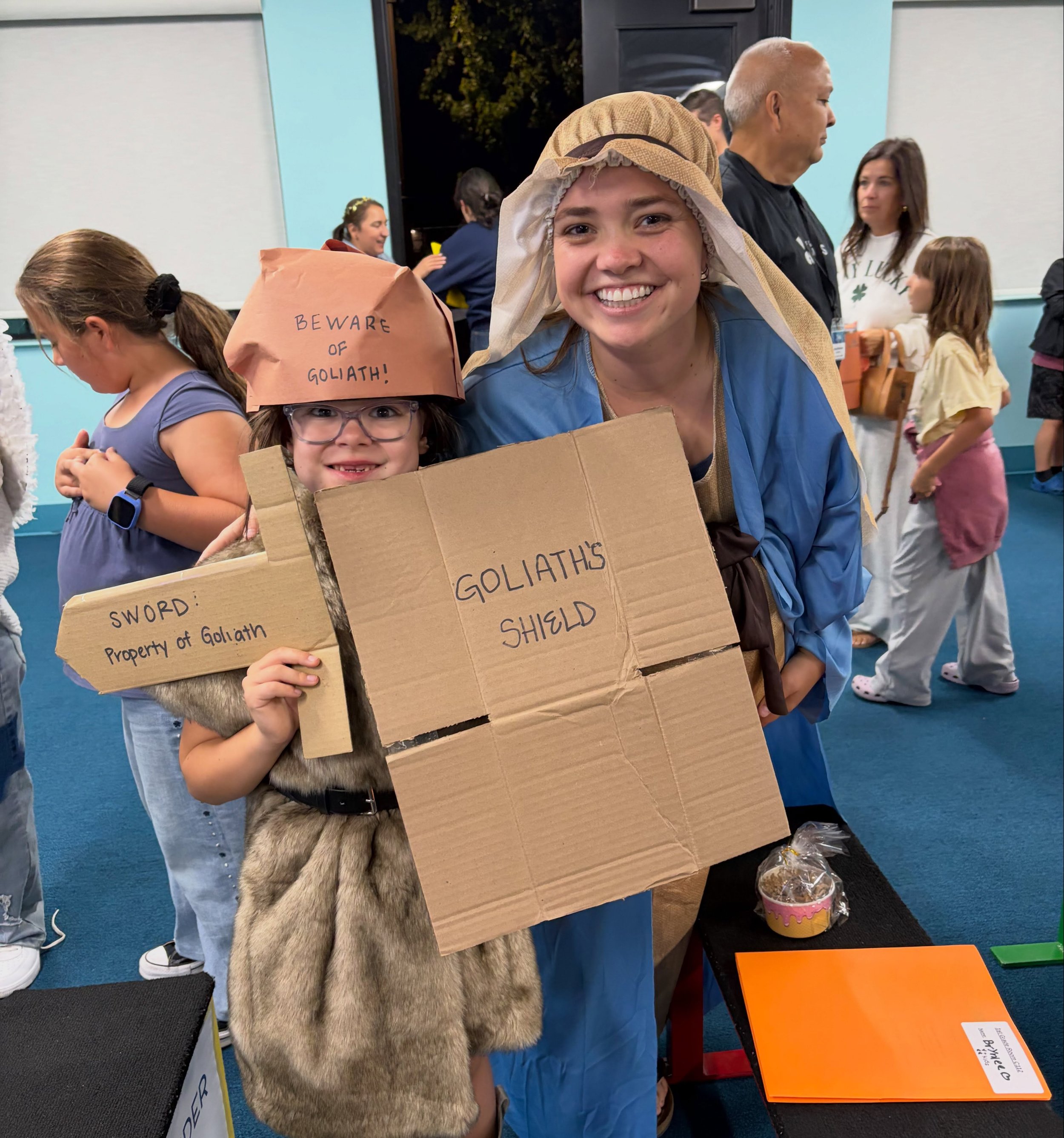 This past Wednesday night, we learned about how wonderfully we are made by God! In Genesis, we see God create Adam and Eve with purpose and intention, and we were reminded that He created each of us uniquely in His image. What a sweet reminder that G