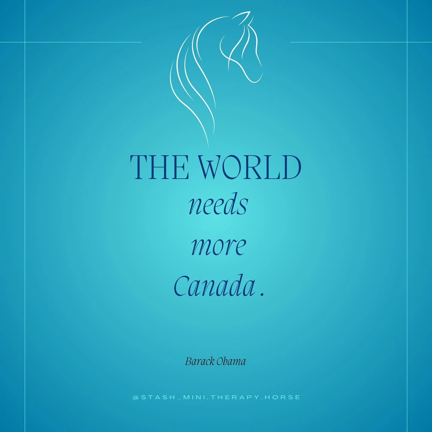 🇨🇦❤️🤍
Barack Obama once said:
"The world needs more Canada.” 
And I couldn’t agree more: kindness, care, and calm hooves?
This Canada Day, I’ll be trotting with pride,
Spreading joy, eh-specially far and wide.
Here’