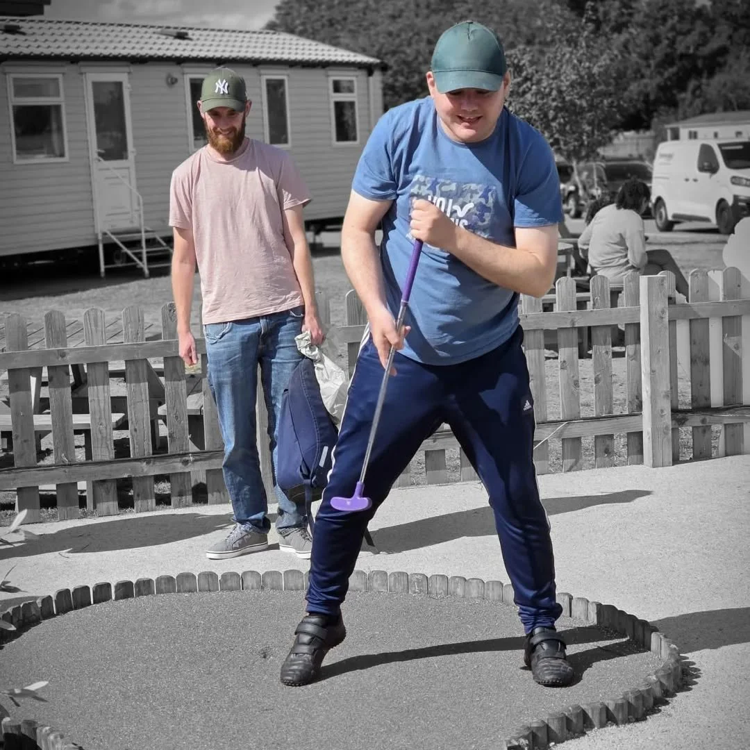 Fabulous game of crazy golf ⛳️ 

#team2gether #t2g #suffolk #suffolkarts #performingarts #art #performing #performance #art4all #arts4all #dance #lowestoft #kirkley #nonprofit #cic #station #stationstudios #circus #circusskills #accessable #charity #