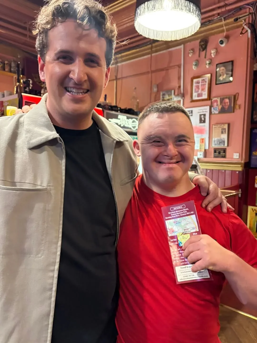 Last night, some of our team had an evening out to visit @dannyleegrew to see his brand new show &quot;24k Magic&quot;

Alex was absolutely in awe of Danny and loved every second of the show

#team2gether #t2g #suffolk #suffolkarts #performingarts #a