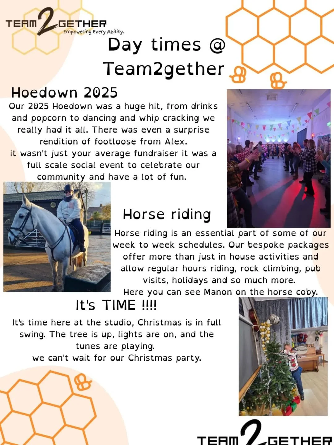🎉 November 2025 Newsletter is here! 🎉

From festive Christmas balloon modelling 🎄🎈 to our very own Hoedown extravaganza 🤠💃&mdash;we&rsquo;ve done it ALL this month!

Want to stay in the loop? 📬
DM us your email to be automatically added to our