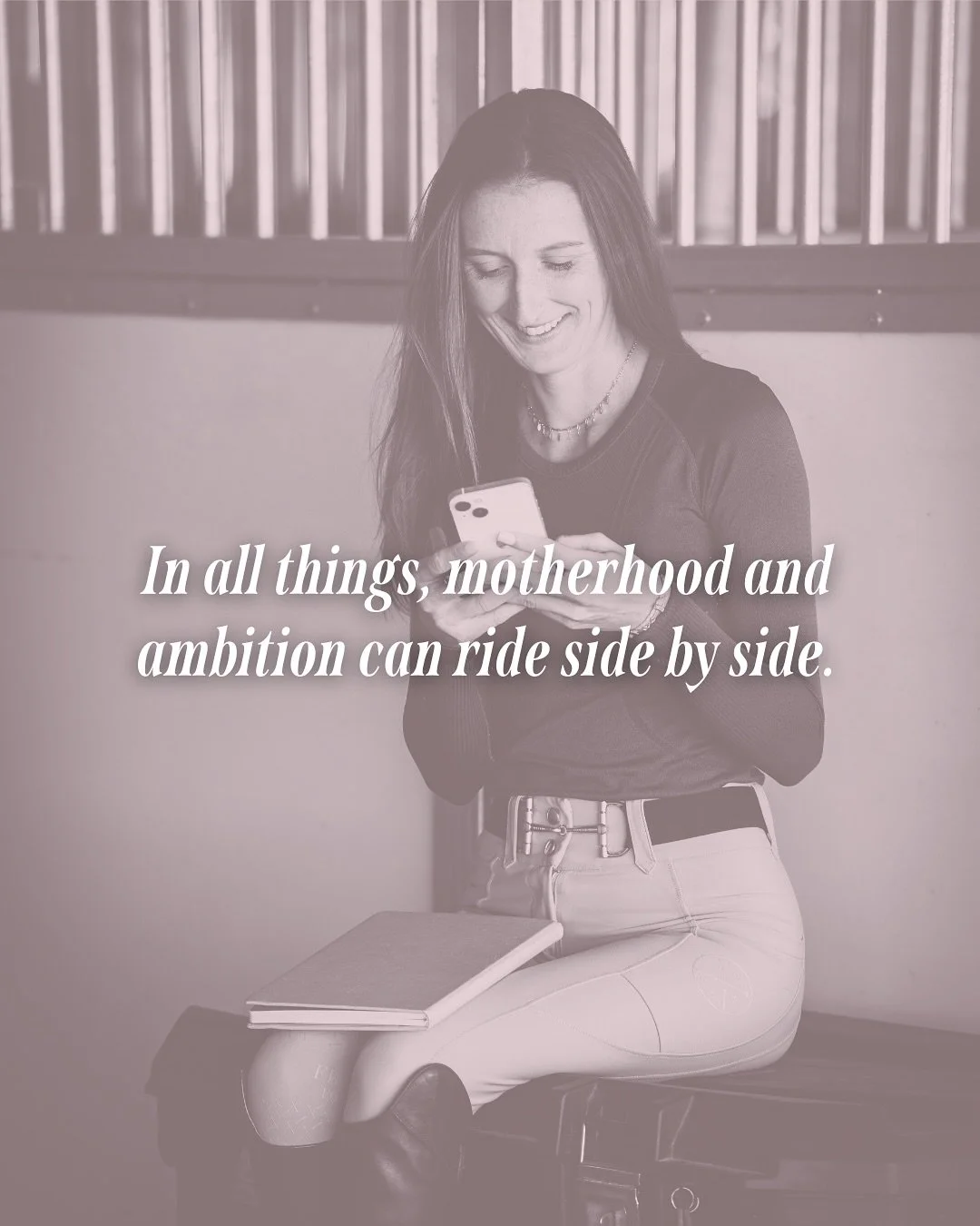 In all things, motherhood and ambition can ride stride by stride.

#equestriansofinstagram #equinebusiness #equineserviceproviders #bookkeeperforequestrians