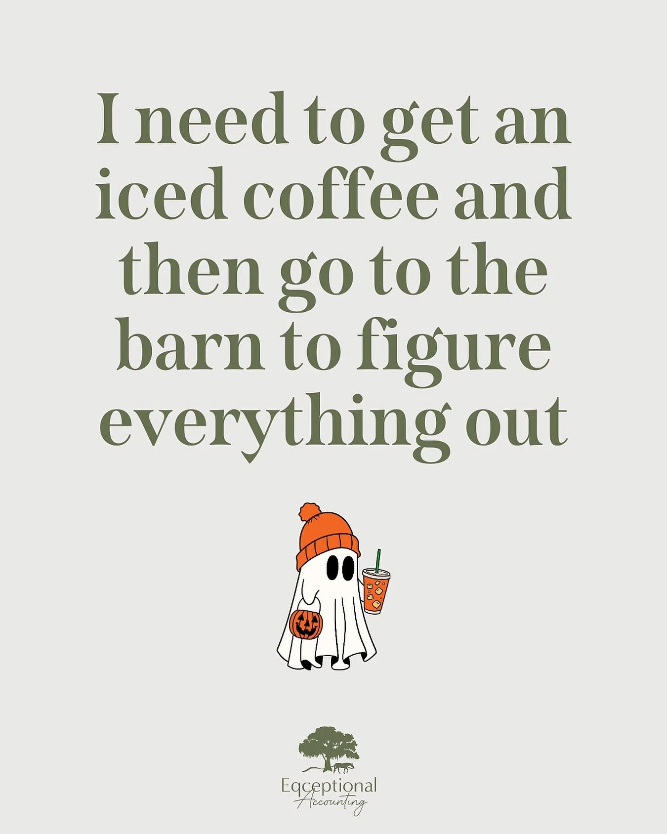 Anyone else? 👻

#equestriansofinstagram #spookyseason #equinebusiness #bookkeeperforserviceproviders #equinebookkeeping