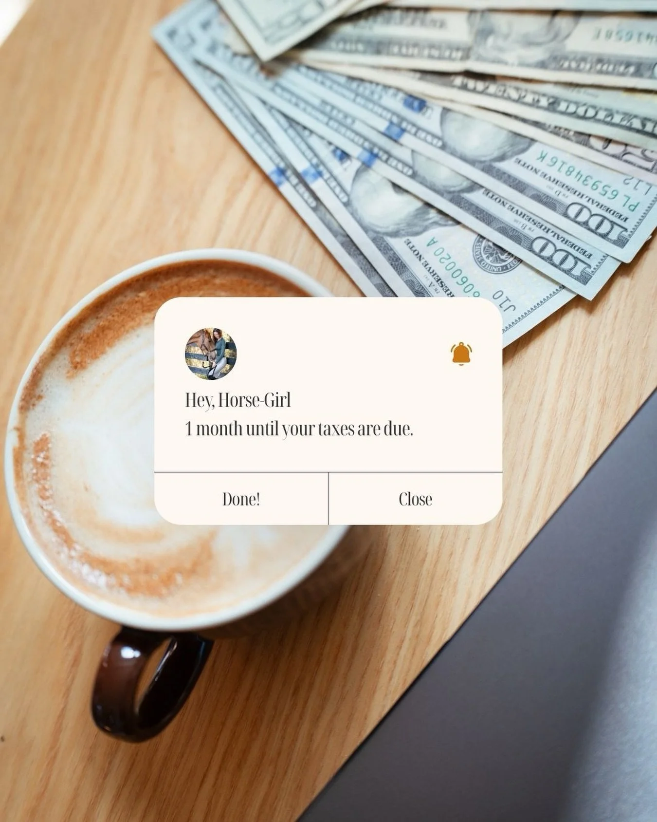 Here&rsquo;s your reminder, taxes are due next month!

#taxseason #bookkeepingservices #equestrianbusiness #equinebusinessmanagement #bookkeepingforsmallbusinesses