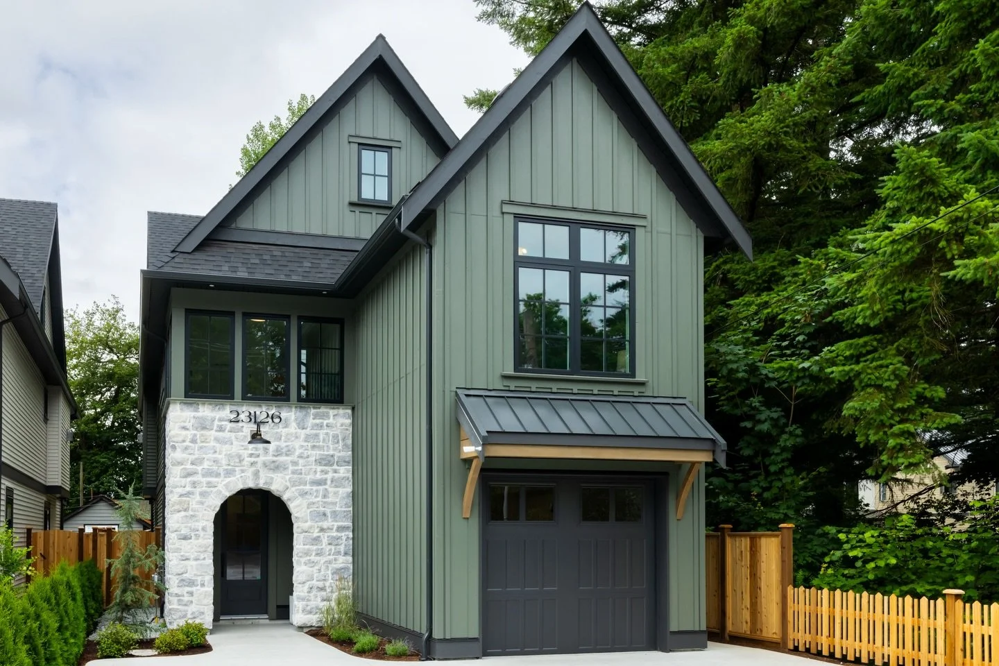 Don&rsquo;t let its size fool you! Nestled in the heart of historic Fort Langley, we leaned into the area&rsquo;s vintage heritage and colourful character - something this neighbourhood is so loved for! While we often design large-scale custom homes,