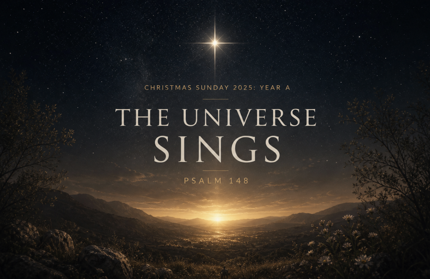 Christmas Sunday 2025: Year A - The Universe Sings - Psalm 148