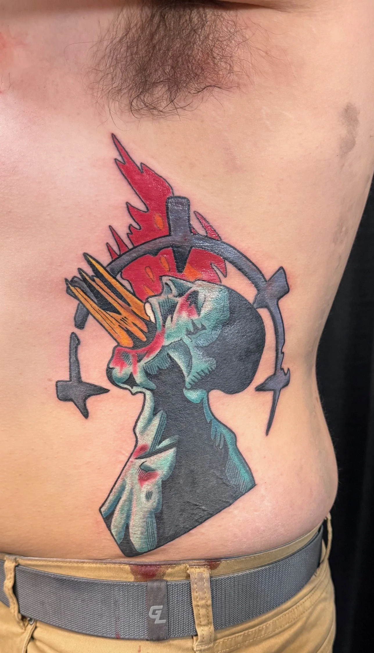 Suicide Silence album art and Darkest Dungeon mashup.