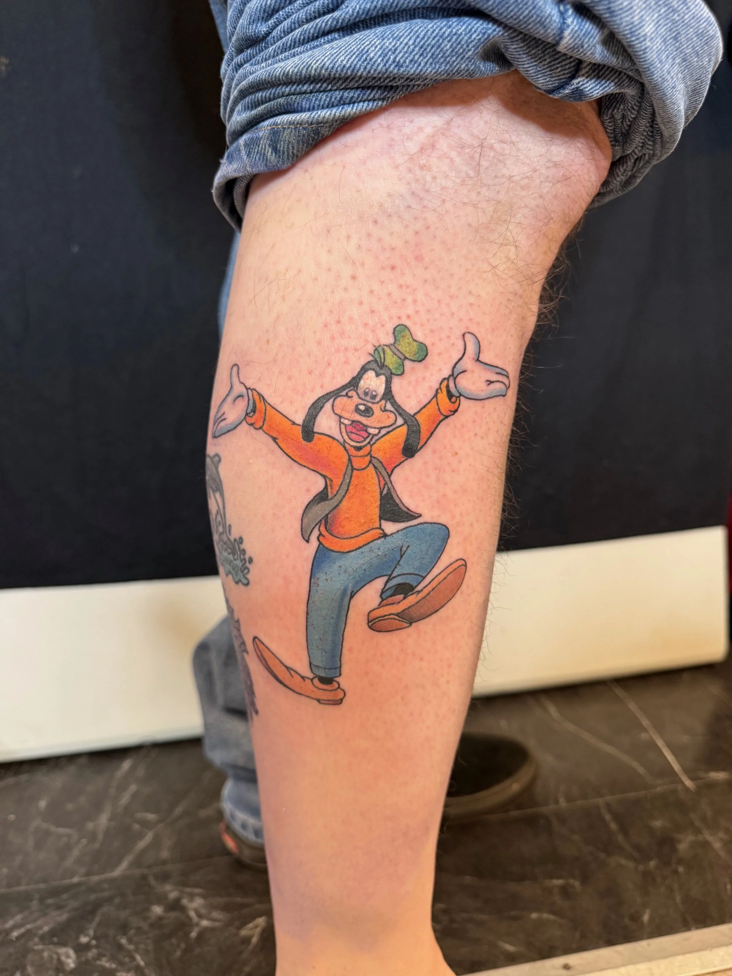 Goofy tattoo