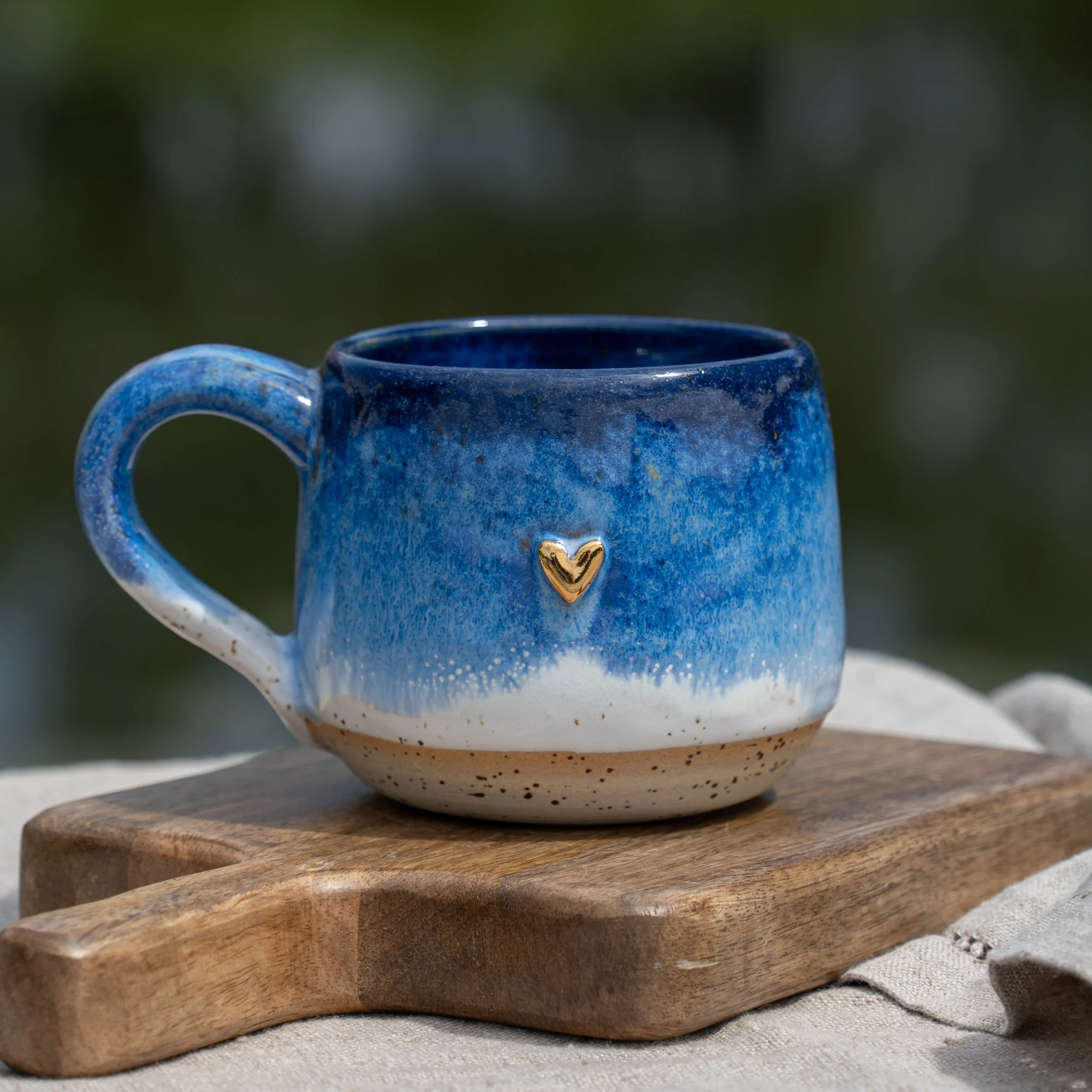 SKY-HEART-MUG - echtes Gold (Vorbestellung)