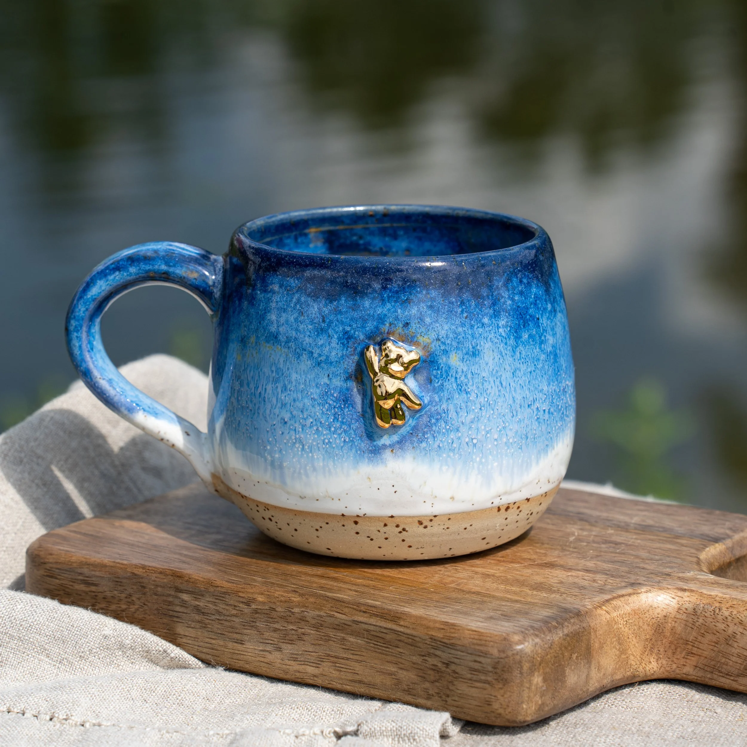 SKY-TEDDY-MUG - echtes Gold (Vorbestellung)
