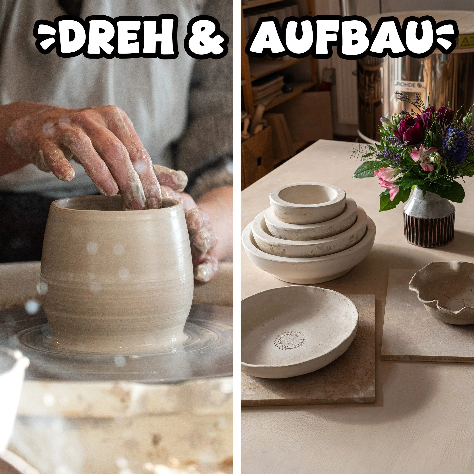 After-Work Töpferkurs (Dreh & Aufbau) | 04.03. 18:00–21:00