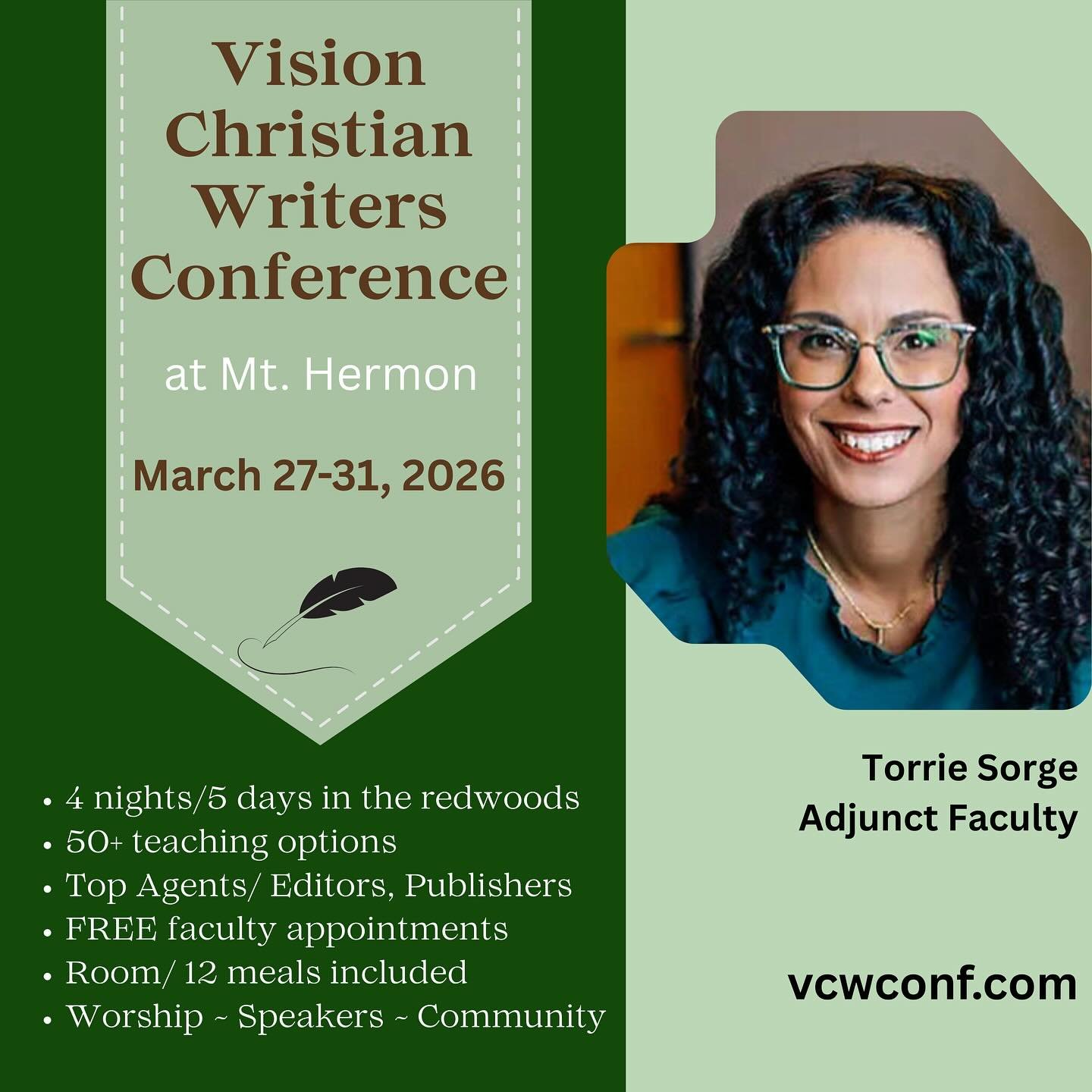 What better gift for the writer in your life than encouraging their talent?! 

Five years ago, I attended @visionchristianwritersconf on a recommendation. I was new to the writing world and didn&rsquo;t know a soul there. 
I arrived a stranger and le