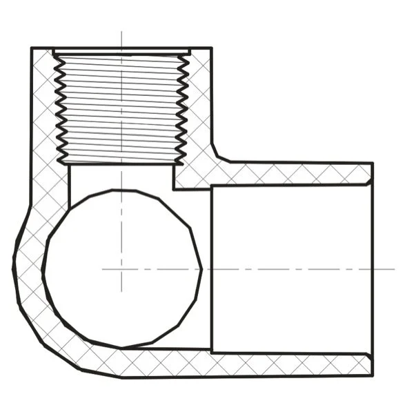 Side Outlet Ell (SOC × SOC × FIPT)