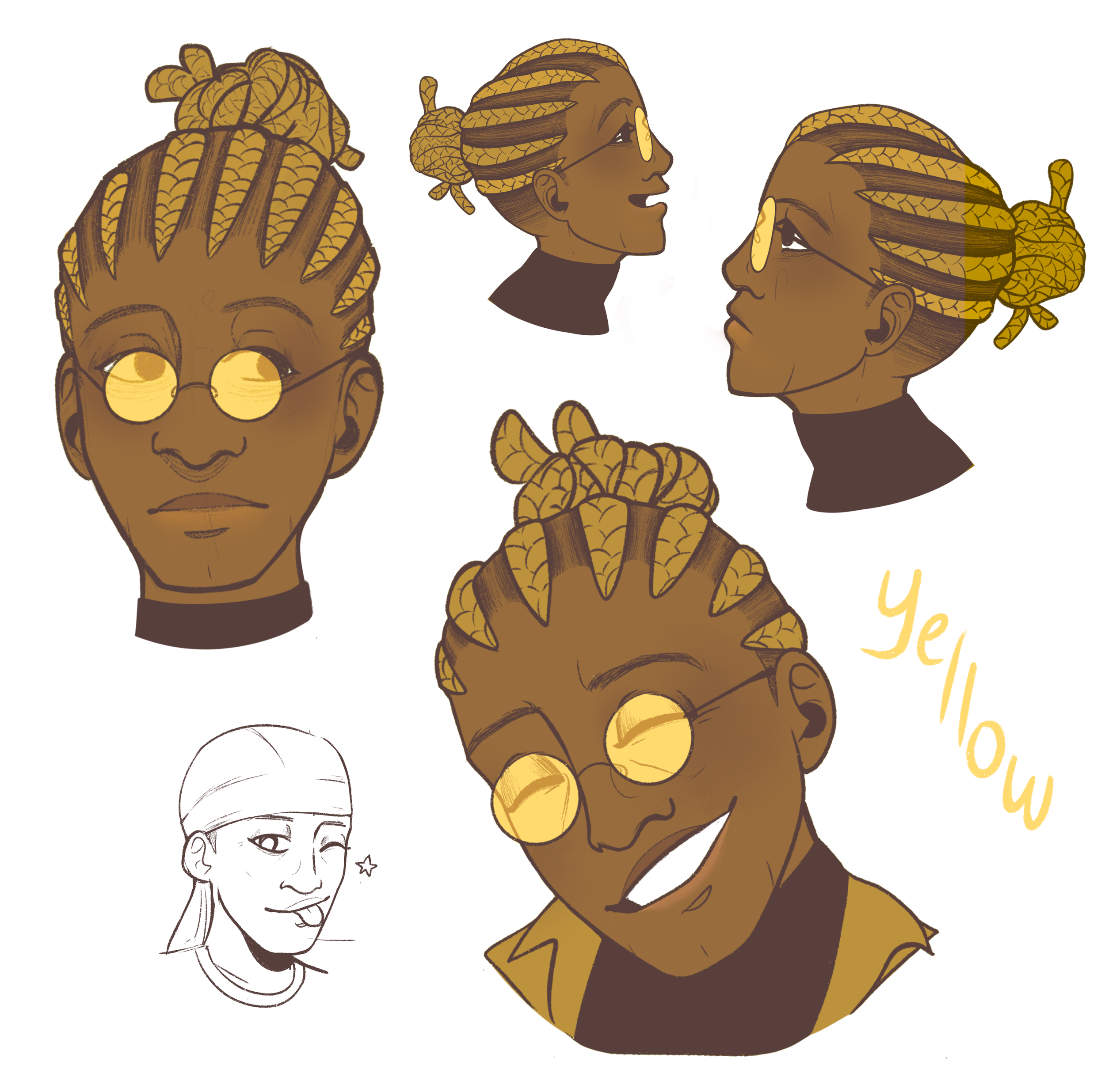 Romeo "Yellow" Ambrose - team marksman. Sweet talker. Charming but intentionally artificial.