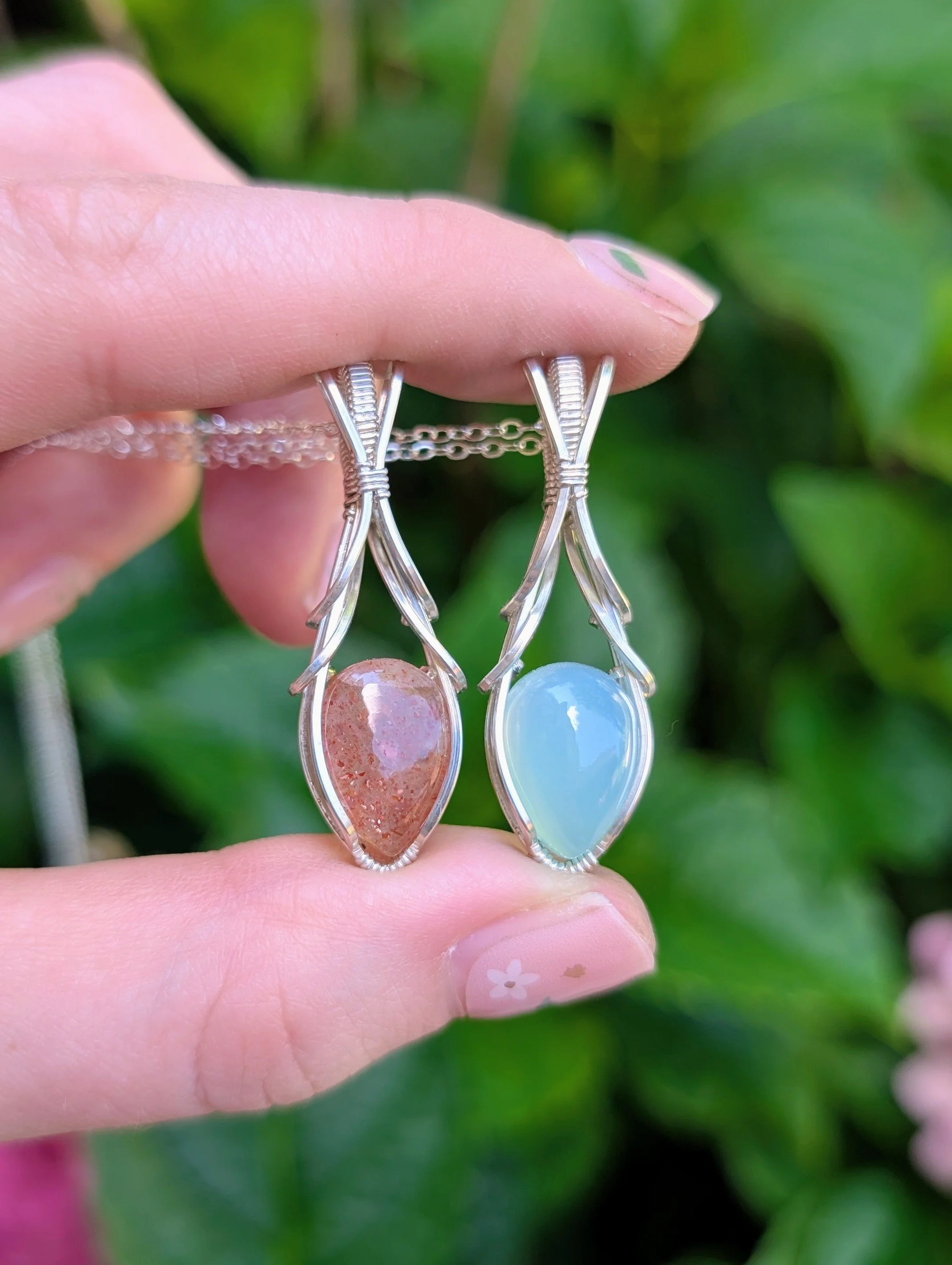 Custom for Melanie | Annette Necklaces in Sterling Silver
